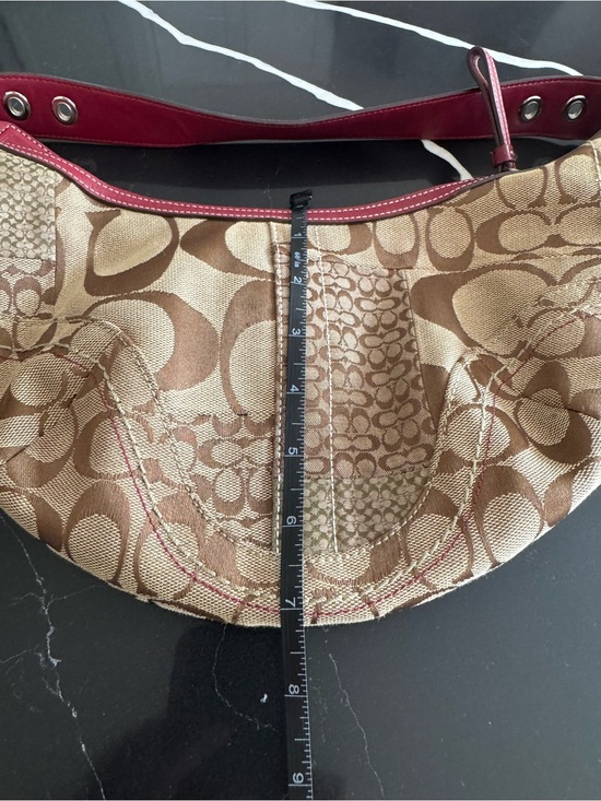 Vintage Coach SoHo Patchwork Signature Hobo Shoulder Bag